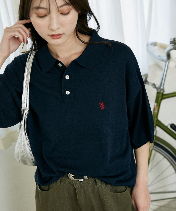U.S. POLO ASSN. / 涼感 針織Polo衫