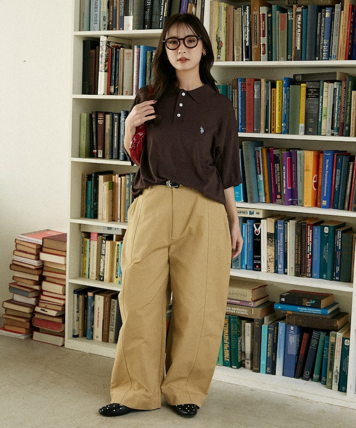 U.S. POLO ASSN. / 涼感 針織Polo衫