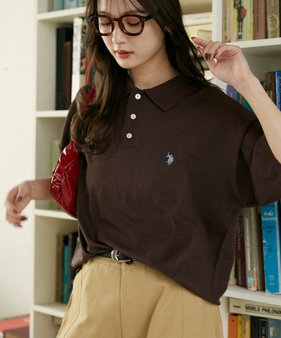 U.S. POLO ASSN. / 涼感 針織Polo衫
