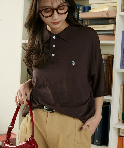 U.S. POLO ASSN. / 涼感 針織Polo衫