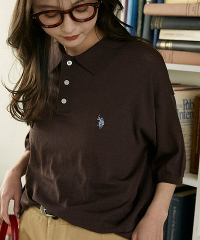 U.S. POLO ASSN. / 涼感 針織Polo衫