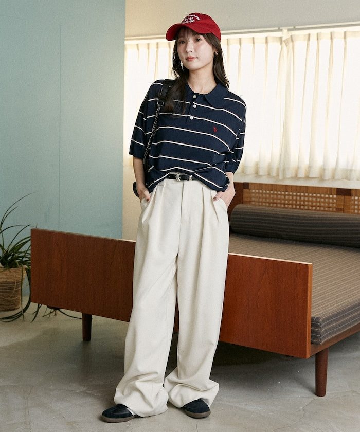 U.S. POLO ASSN. / 涼感 針織Polo衫