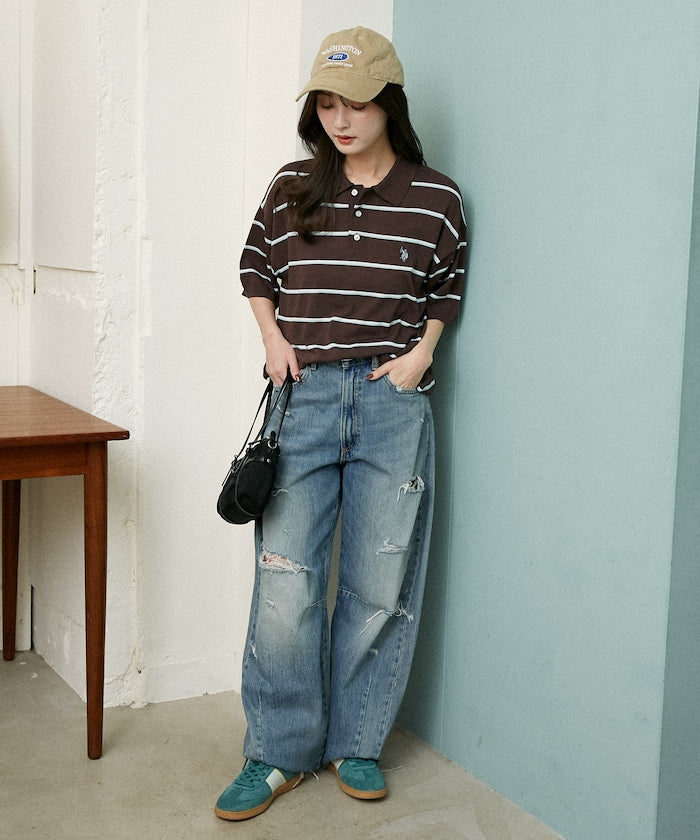U.S. POLO ASSN. / 涼感 針織Polo衫