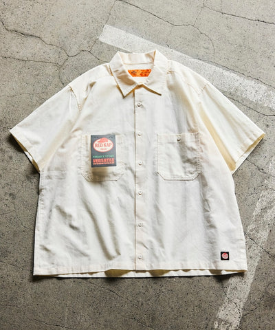 RED KAP × FREAK’S STORE / 牛津布短版剪裁短袖襯衫