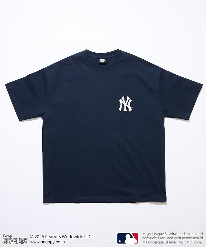 PEANUTS×MLB / YANKEES 紐約洋基 短袖T恤