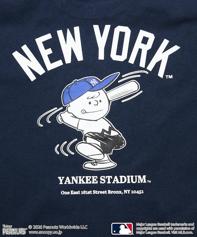 PEANUTS×MLB / YANKEES 紐約洋基 短袖T恤