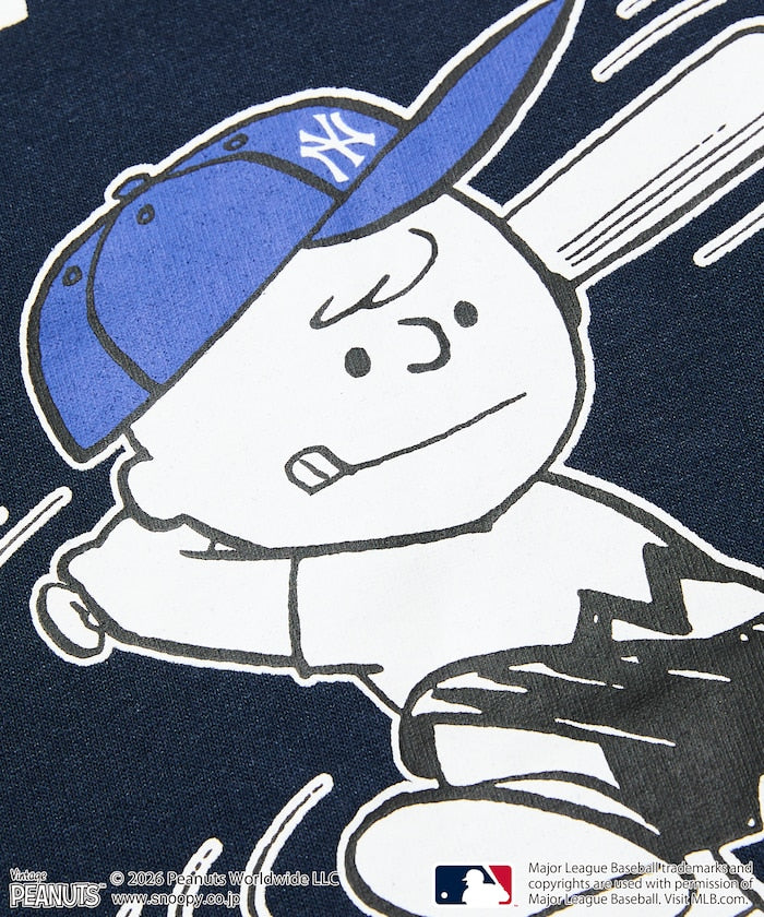 PEANUTS×MLB / YANKEES 紐約洋基 短袖T恤