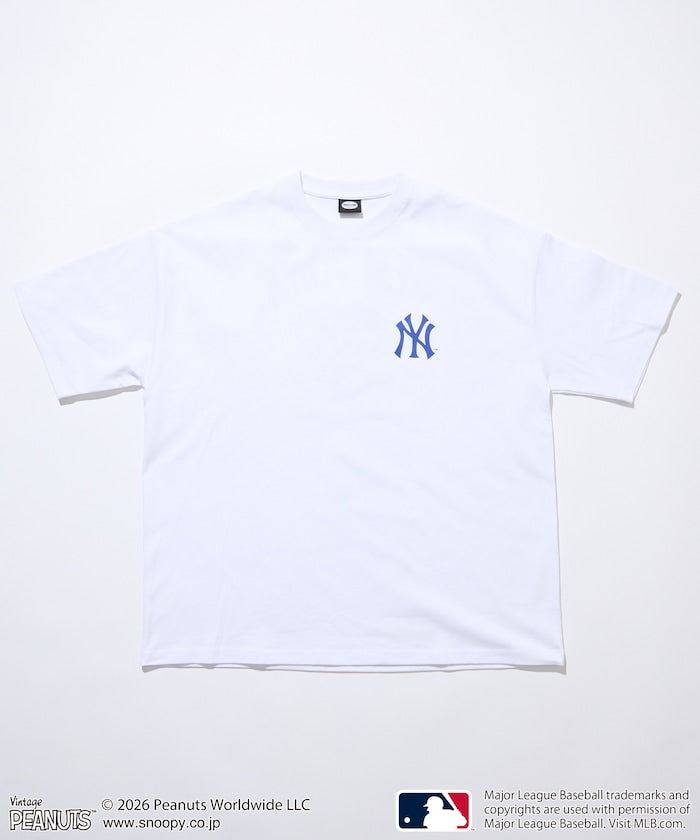 PEANUTS×MLB / YANKEES 紐約洋基 短袖T恤