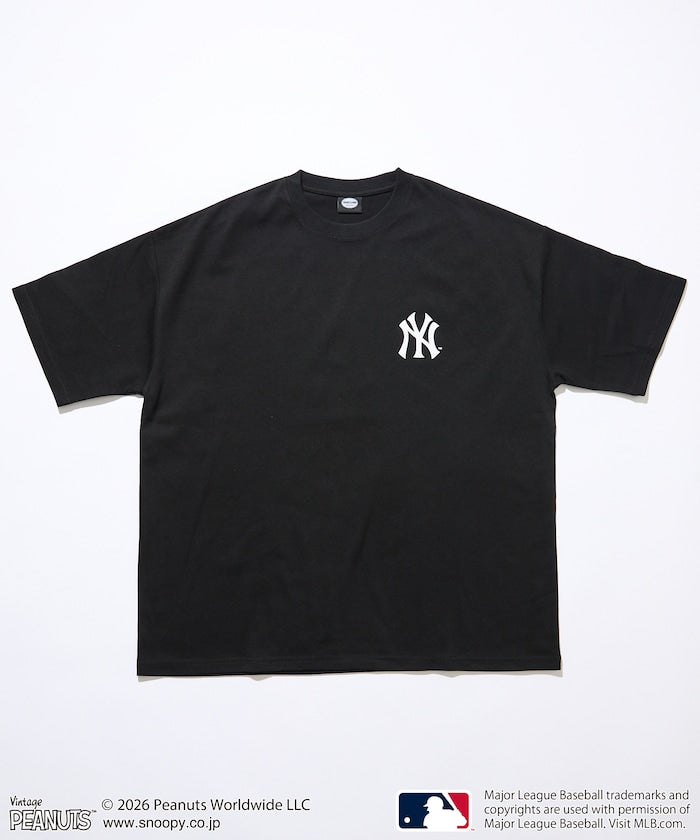 PEANUTS×MLB / YANKEES 紐約洋基 短袖T恤