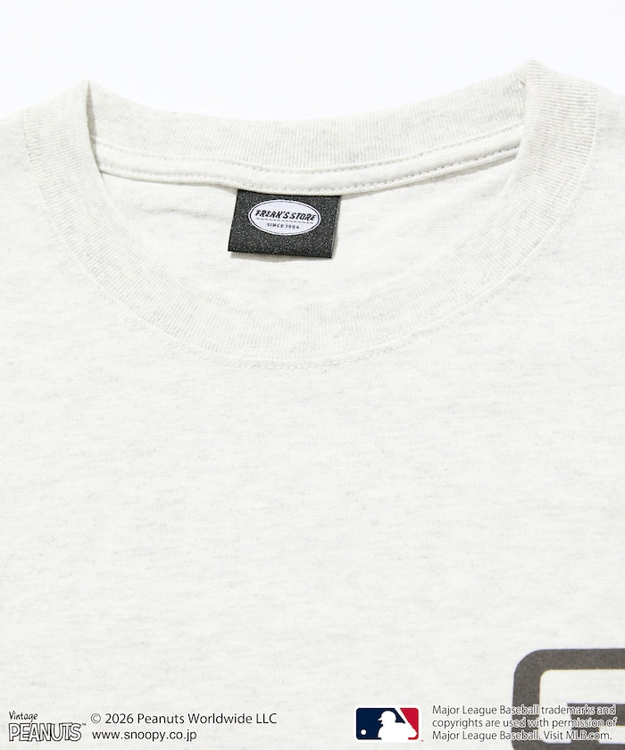 PEANUTS×MLB / PADRES 教士 短袖T恤
