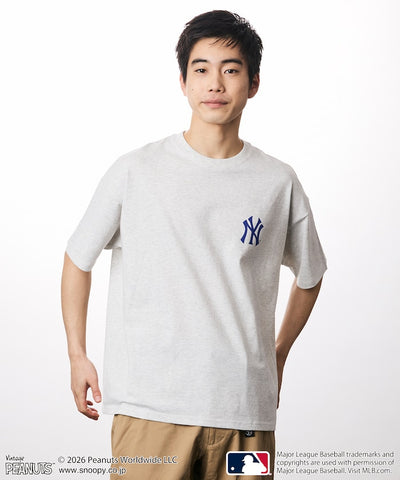 PEANUTS×MLB / YANKEES 紐約洋基 短袖T恤