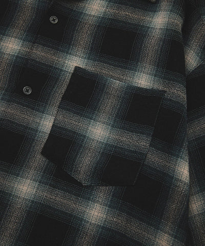 FREAK’S STORE / 立體漸層格紋透氣襯衫