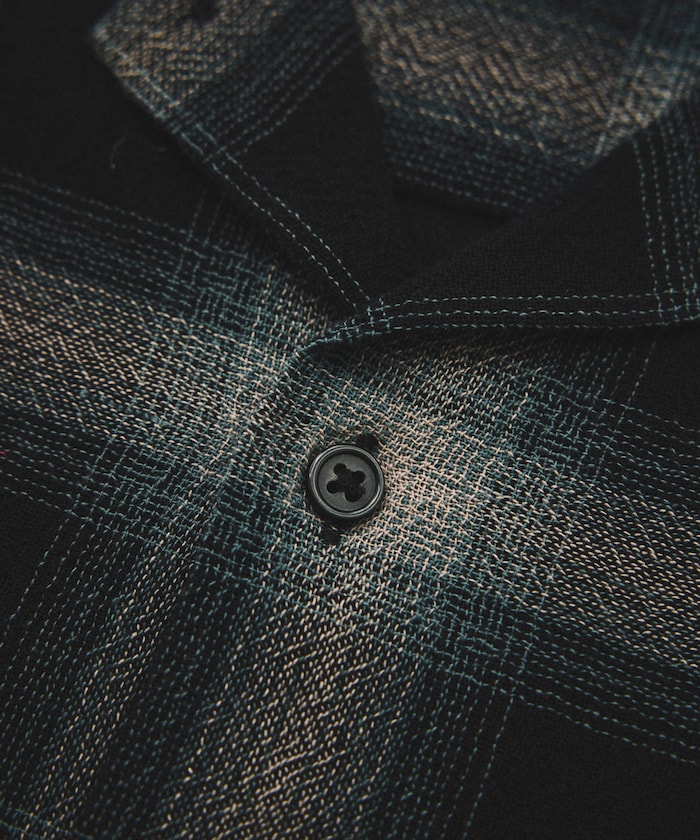 FREAK’S STORE / 漸層格紋 短袖襯衫