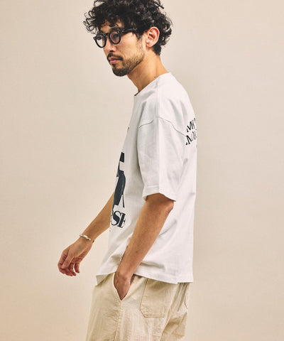 CONVERSE / 復古風格照片印花 短袖T恤