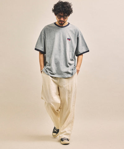 CONVERSE / 鞋履主題背面印花短袖T恤