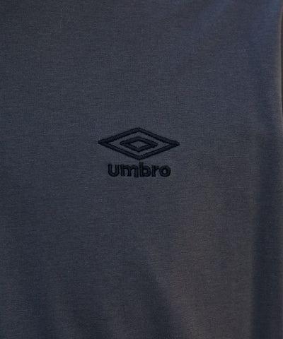 UMBRO / 吸水速乾 亨利領 短袖T恤