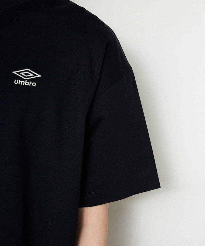 UMBRO / 吸水速乾 亨利領 短袖T恤