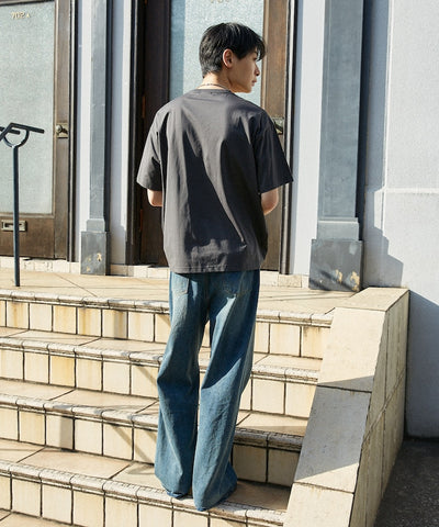 UMBRO / 吸水速乾 刺繡標誌 短袖T恤