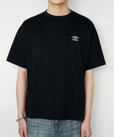 UMBRO / 吸水速乾 刺繡標誌 短袖T恤