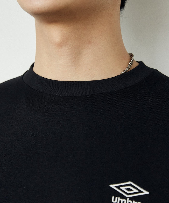 UMBRO / 吸水速乾 刺繡標誌 短袖T恤