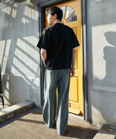 UMBRO / 吸水速乾 刺繡標誌 短袖T恤