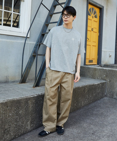 UMBRO / 吸水速乾 刺繡標誌 短袖T恤