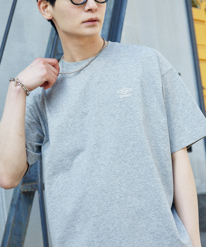 UMBRO / 吸水速乾 刺繡標誌 短袖T恤