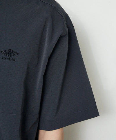 UMBRO / 刺繡標誌 短袖襯衫