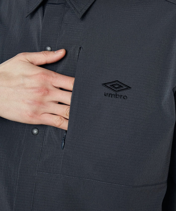 UMBRO / 刺繡標誌 短袖襯衫