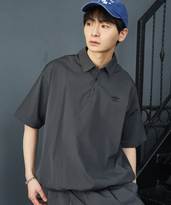 UMBRO / 刺繡抽繩 POLO襯衫
