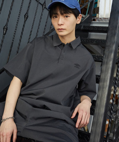 UMBRO / 刺繡抽繩 POLO襯衫