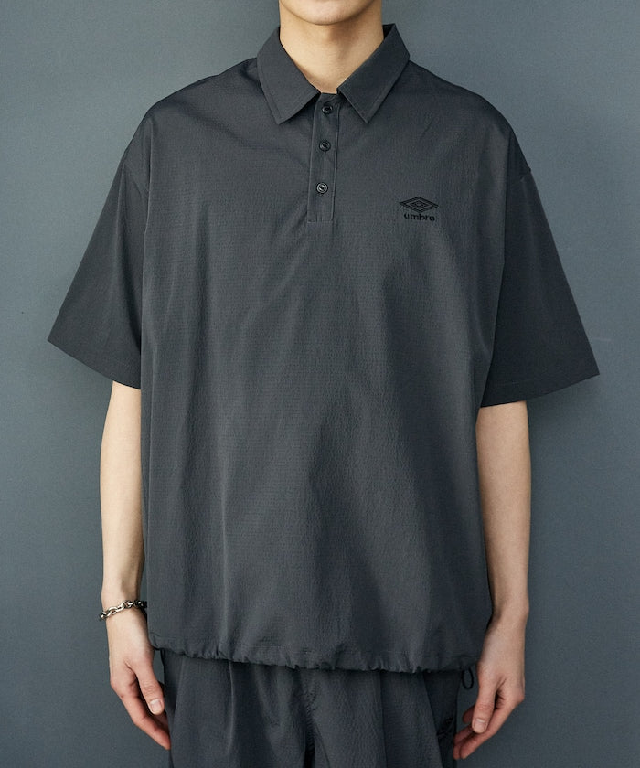 UMBRO / 刺繡抽繩 POLO襯衫