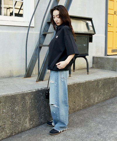 UMBRO / 刺繡抽繩 POLO襯衫