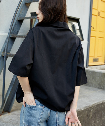 UMBRO / 刺繡抽繩 POLO襯衫