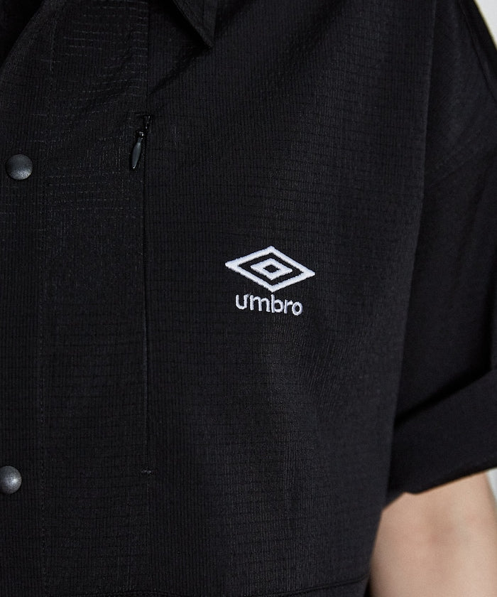 UMBRO / 刺繡標誌 短袖襯衫