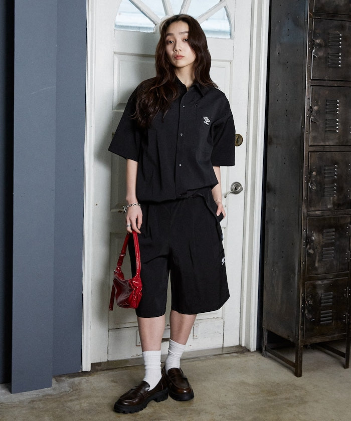 UMBRO / 打褶短褲