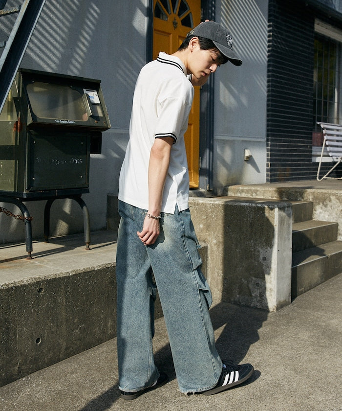 UMBRO / 刺繡標誌 Polo 衫