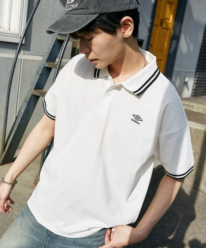 UMBRO / 刺繡標誌 Polo 衫