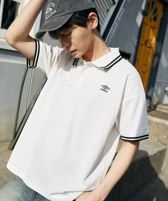 UMBRO / 刺繡標誌 Polo 衫