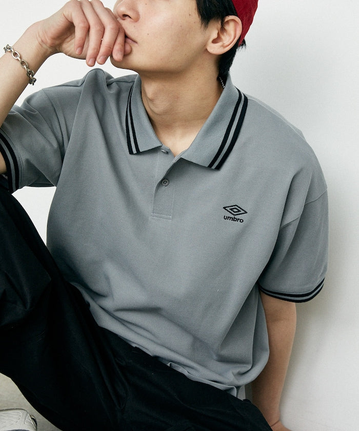 UMBRO / 刺繡標誌 Polo 衫