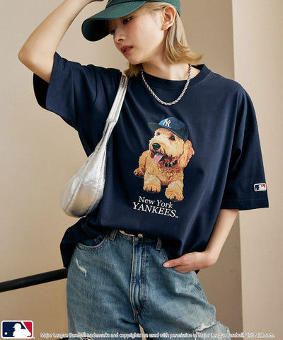 MLB x FREAK’S STORE 貓狗 短袖T恤