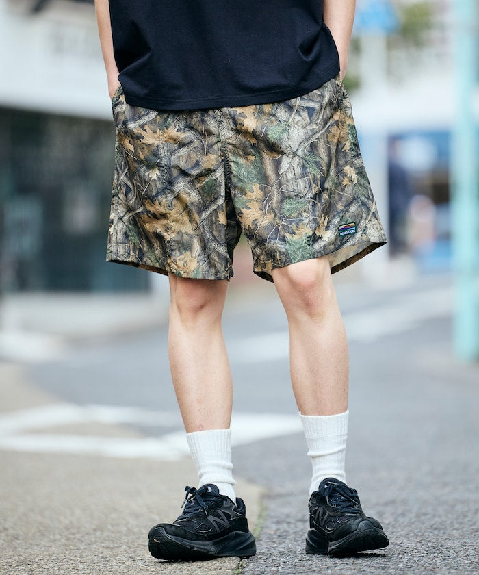 FREAK’S STORE / 尼龍 口袋 收納機能 短褲