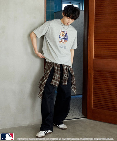 MLB x FREAK’S STORE 貓狗 短袖T恤