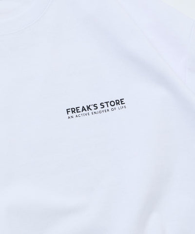 FREAK'S STORE / 收據圖像 背面印花 短袖T恤
