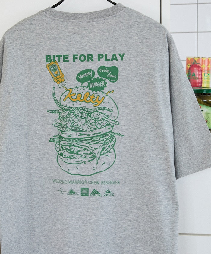 KELTY×FREAK'S STORE / 漢堡圖像 短袖T恤