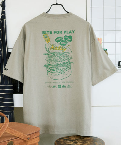 KELTY×FREAK'S STORE / 漢堡圖像 短袖T恤