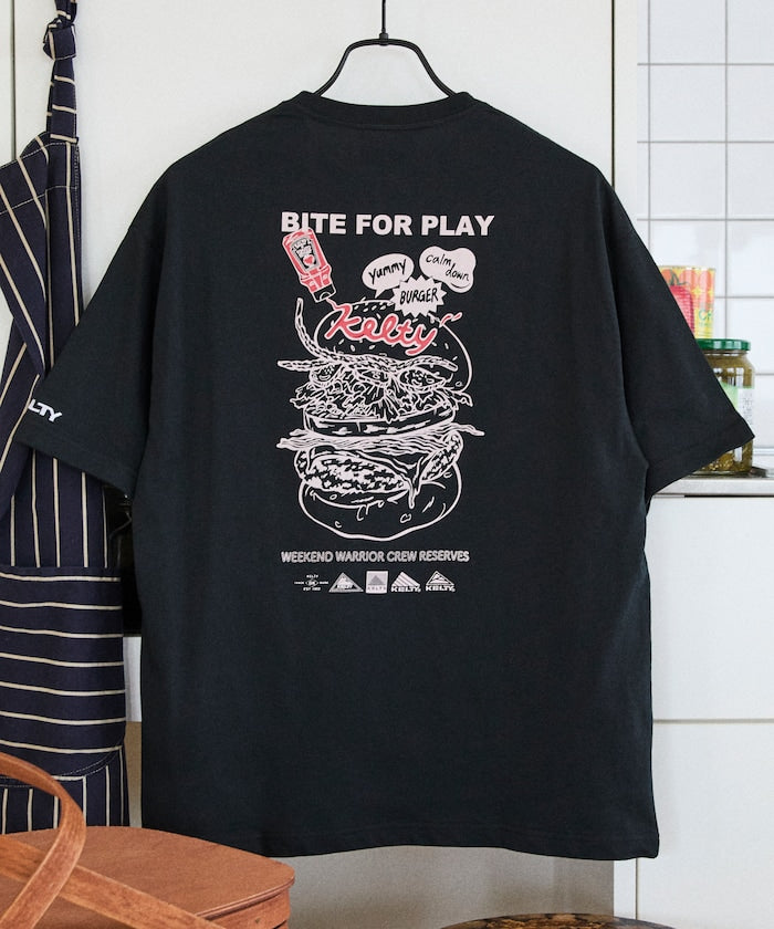 KELTY×FREAK'S STORE / 漢堡圖像 短袖T恤