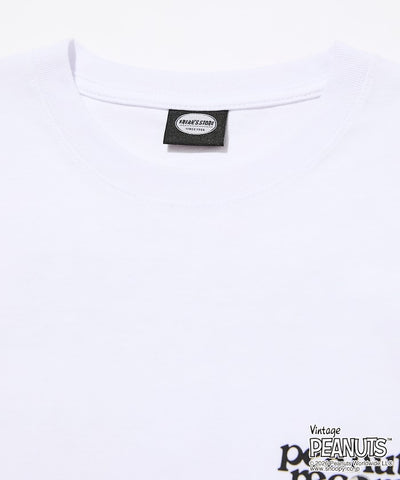PEANUTS  x FREAK’S STORE / Records 圖案 短袖T恤