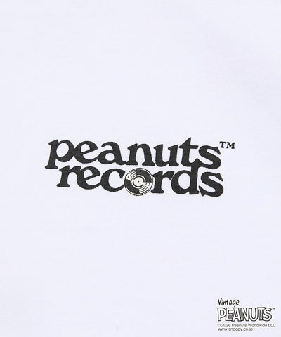 PEANUTS  x FREAK’S STORE / Records 圖案 短袖T恤
