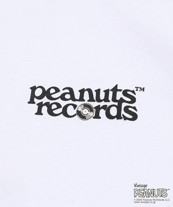 PEANUTS  x FREAK’S STORE / Records 圖案 短袖T恤
